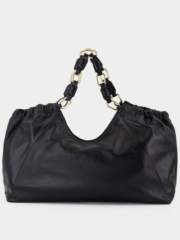 Kate Medium Tote - ANINE BING - Leather - Black - ANINE BING - BALAAN 3