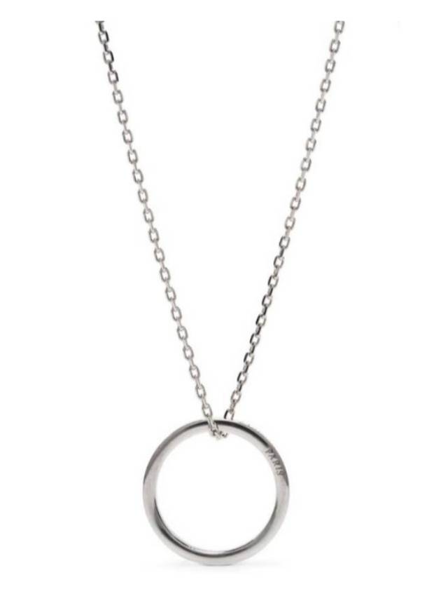 Ring Pendant Necklace Silver - MAISON MARGIELA - BALAAN 2