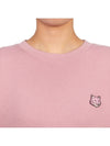 Bold Fox Head Patch Comfort Sweatshirt Pink - MAISON KITSUNE - BALAAN 6