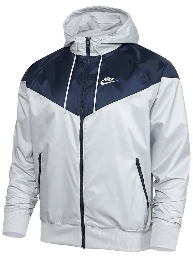 Sportswear Windrunner Hoodie Track Jacket Cool Grey - NIKE - BALAAN 7