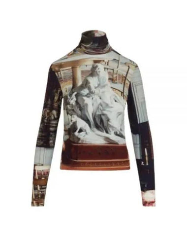 LS TURTLE NECK 1G01000M TSN380 G304 printed jersey long sleeve turtleneck - VIVIENNE WESTWOOD - BALAAN 1