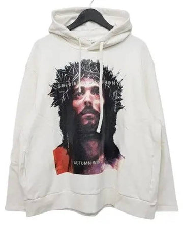 NCW19263 081 Jesus Printing Hooded Tshirt - IH NOM UH NIT - BALAAN 1