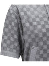 WOMEN TERRY CHECK BOARD HOODIE SHORT T SHIRTGR - ANEWGOLF - BALAAN 6