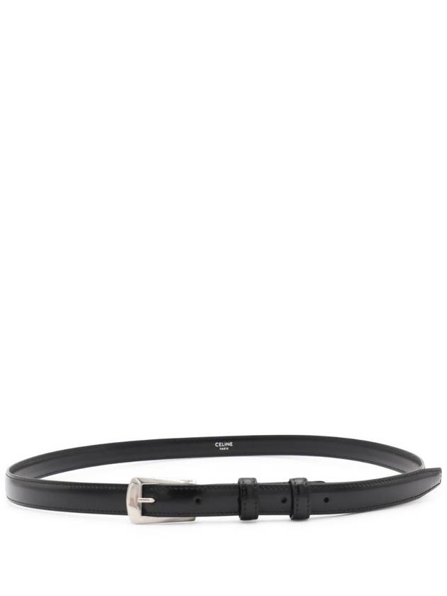 BC-02 18mm Leather Belt Black - CELINE - BALAAN 1