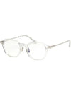 Eyewear Round Eyeglasses Grey - TOM FORD - BALAAN 8