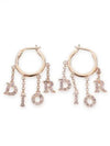 Women s Evolution Earrings Pink Gold E3230WOMCY 12P - DIOR - BALAAN 2