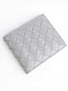 Intrecciato Half Wallet Grey - BOTTEGA VENETA - BALAAN 6