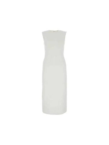 SPORTMAX White Sleeveless Midi Dress 2412621023600 001 - ETC - BALAAN 1