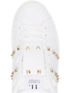 Men's Rockstud Untitled Low Top Sneakers White - VALENTINO - BALAAN 6