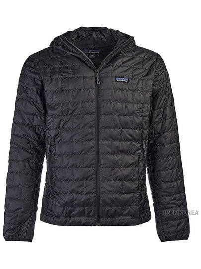 Men's Nano Puff Insulated Hooded Padding Black - PATAGONIA - BALAAN 2