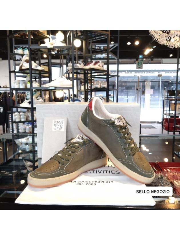 Ball Star Low Top Sneakers Green - GOLDEN GOOSE - BALAAN 9