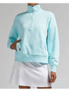 Golf to French Terry Quarter Zip Boxy Pullover - G/FORE - BALAAN 3