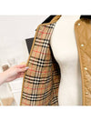 Corduroy Collar Diamond Quilted Jacket Brown - BURBERRY - BALAAN 7