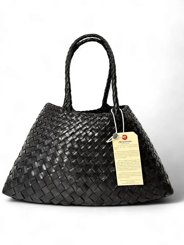 Santa Croce Big Tote Bag Black - DRAGON DIFFUSION - BALAAN 6