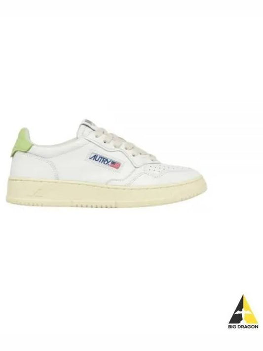 Men's Medalist Leather Low Top Sneakers White - AUTRY - BALAAN 2