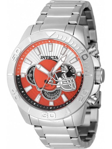 Invicta Nfl Cleveland Browns Chronograph GMT Quartz Men's Watch 47951 - INVICTA - BALAAN 1