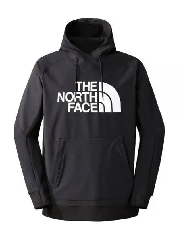 Techno Logo Print Hoodie Black - THE NORTH FACE - BALAAN 2