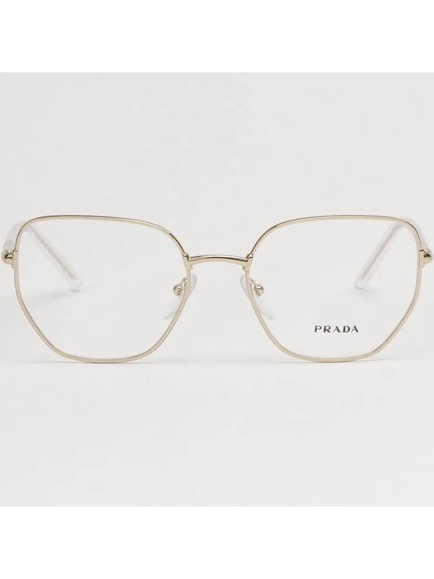 Eyewear Cat Eye Glasses Gold - PRADA - BALAAN 3