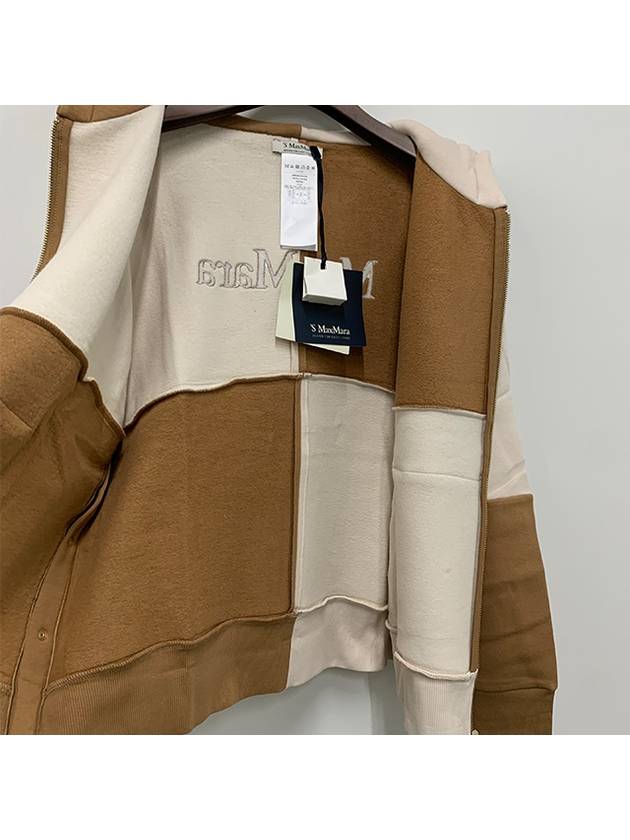 INNOCUO hooded zipup jacket camel 2399260139600 002 - MAX MARA - BALAAN 7