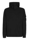 Lens Wappen Hooded Jacket Black - CP COMPANY - BALAAN 2