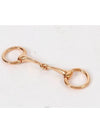 Mini Morse Twilly Ring Rose Gold 73577 - HERMES - BALAAN 3