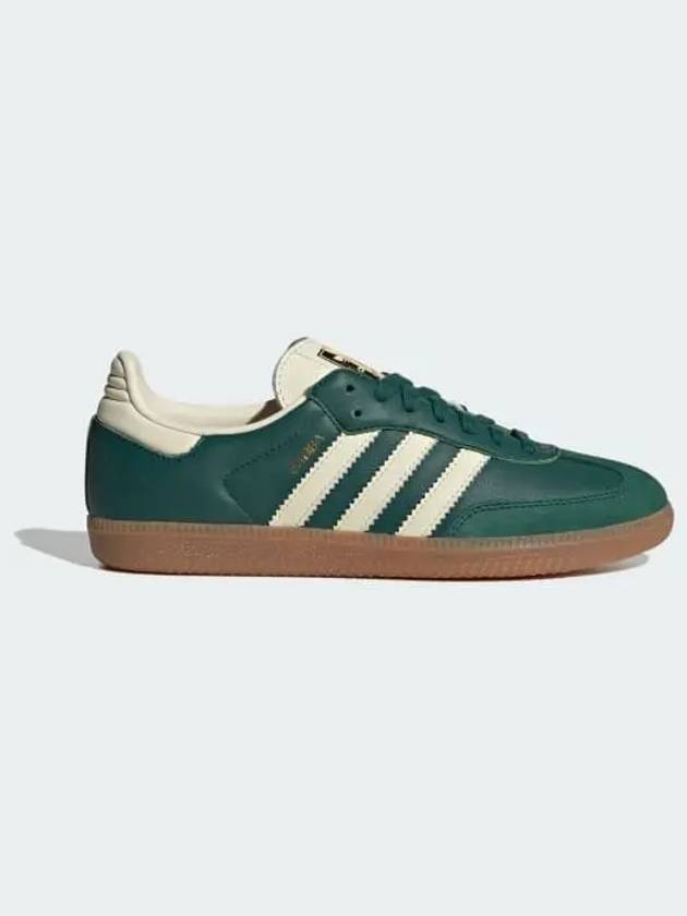 Samba OG Leather Low Top Sneakers Collegiate Green - ADIDAS - BALAAN 2