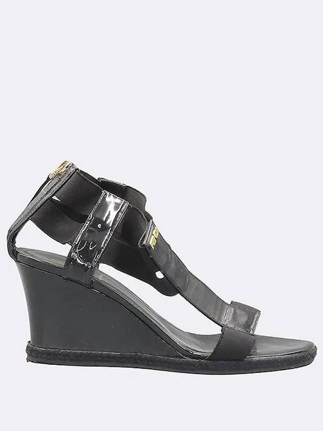 Smith Market used luxury goods black sandals women s shoes - FENDI - BALAAN 3