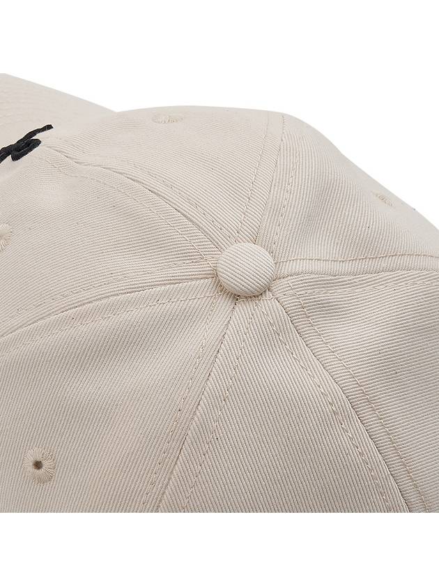 Logo Cotton Canvas Ball Cap Natural - JW ANDERSON - BALAAN 9