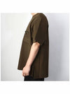 Classic Pocket Short Sleeve T-Shirt Khaki - Y-3 - BALAAN 4