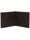 Intrecciato Money Clip Card Wallet Dark Brown - BOTTEGA VENETA - BALAAN 6