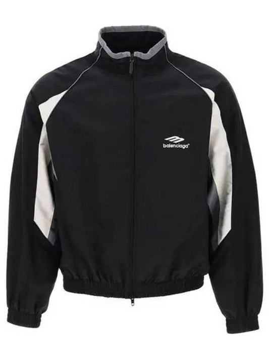 3B Sports Icon Regular Track Jacket Black - BALENCIAGA - BALAAN 2