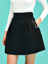 Mini Full Line Skirt Black MCSS24SSK3BK - MACKY - BALAAN 1