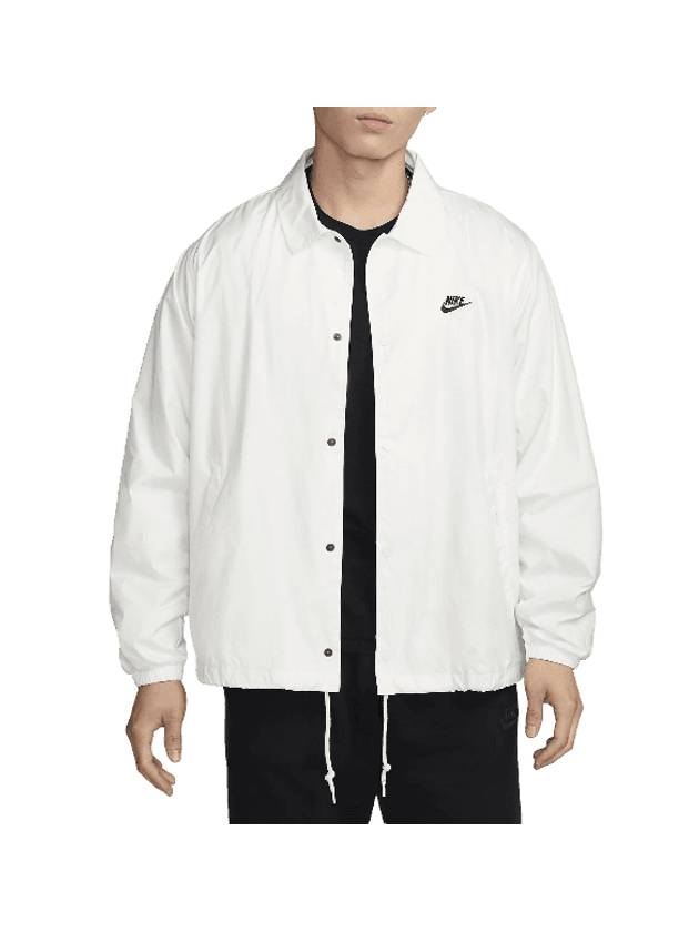 Club COACH Jacket M Black FN3317 133 - NIKE - BALAAN 1