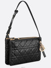 My Dior Duo Cannage Lambskin Mini Shoulder Bag Black - DIOR - BALAAN 3