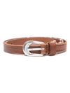 Leather Belt A42482HLE Beige - OUR LEGACY - BALAAN 2