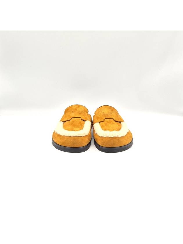 Go Suede Goatskin Bloafers Naturel Ecru - HERMES - BALAAN 5