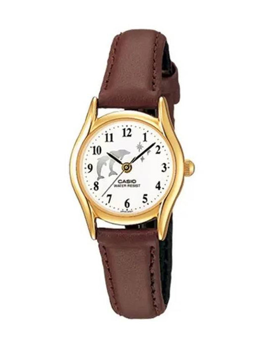 Women Leather Wrist Watch LTP1094Q7B9 - CASIO - BALAAN 1