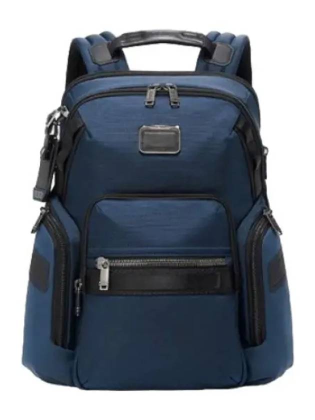 Alpha Bravo Navigation Backpack Navy Bag - TUMI - BALAAN 1