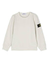 24Fw Junior Stone Island Knit Sweatshirt 811661320 V0097 - STONE ISLAND - BALAAN 1