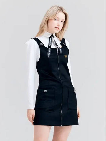 Golf Women s Zipper Overalls One Piece Black - HENRY STUART - BALAAN 1