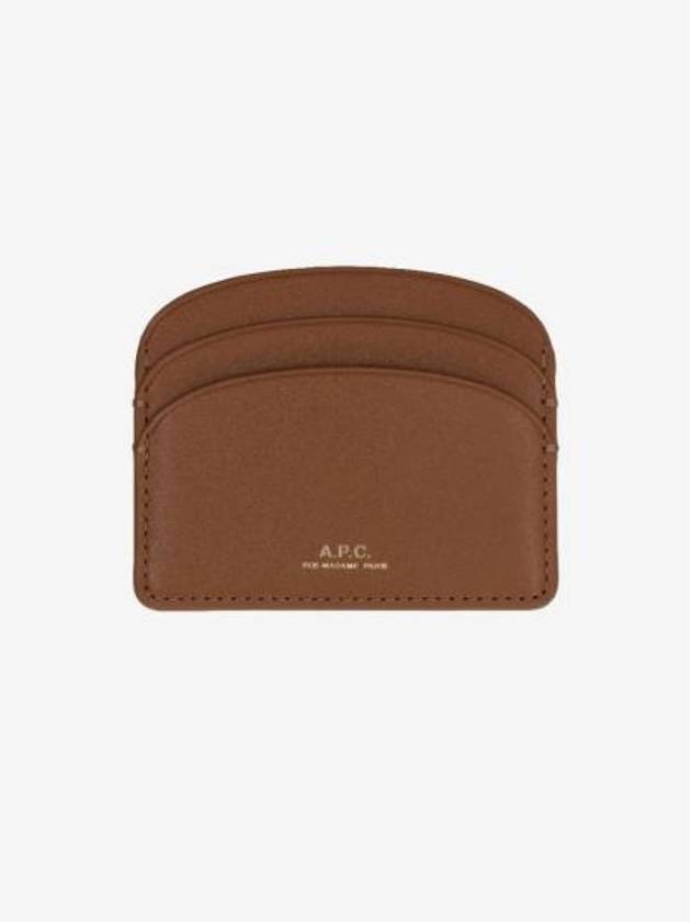 Demi Lune Card Wallet Brown - A.P.C. - BALAAN 2