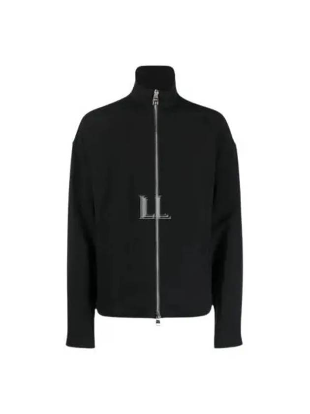 Stand Collar Zip-Up Jacket Black - ALEXANDER MCQUEEN - BALAAN 2