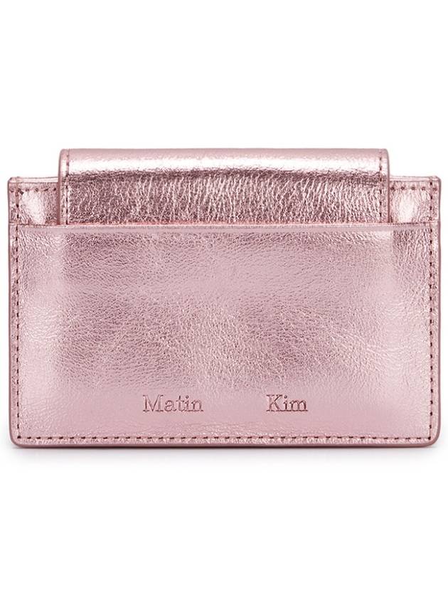 Accordion Wallet Indian Pink MK2400WL001MIP - MATIN KIM - BALAAN 2