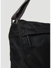 Re-Nylon Saffiano Shoulder Bag Black - PRADA - BALAAN 7