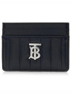 Lola Quilted Card Wallet Black - BURBERRY - BALAAN 2