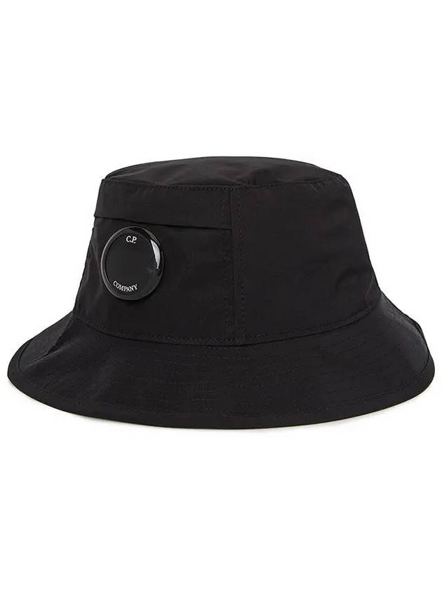 Chrome R Lens Bucket Hat Black - CP COMPANY - BALAAN 3