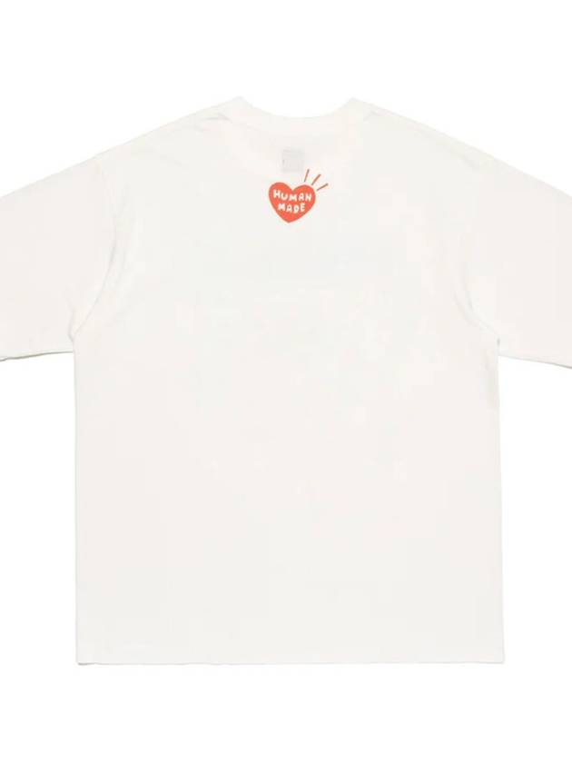 Keiko Sootome Short Sleeve T Shirt 22 White XX27TE008 - HUMAN MADE - BALAAN 4