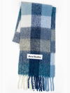 Check Muffler Shawl Blue CA0084 - ACNE STUDIOS - BALAAN 2