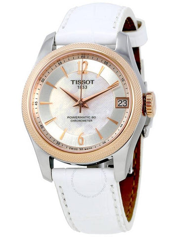 Tissot T-Classic Ballade Automatic Mother of Pearl Dial Ladies Watch T108.208.26.117.00 - TISSOT - BALAAN 1