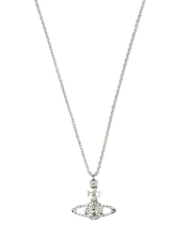 Mayfair Bas Relief Pendant Necklace Silver - VIVIENNE WESTWOOD - BALAAN 2